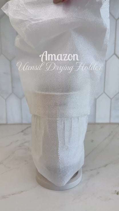 Utensil Draining Rack Holder|رف تجفيف أدوات المطبخ
